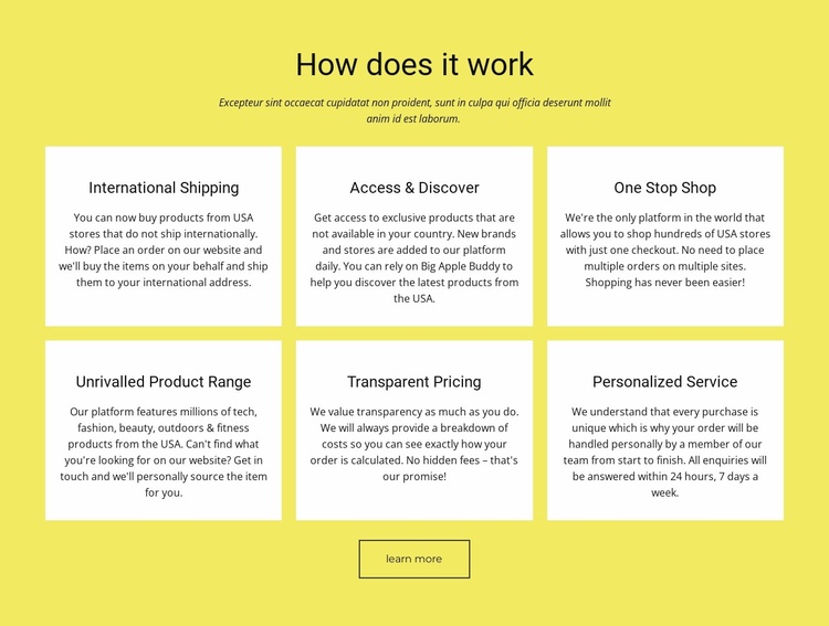 We offer temporary and permanent storage services eCommerce Template