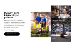 Dünyayı Daha Küçük Bir Yer Yapmak - Güzel Web Sitesi Tasarımı