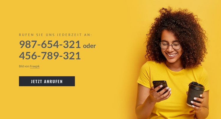 Schnelle und zuverlässige Taxiservices Landing Page