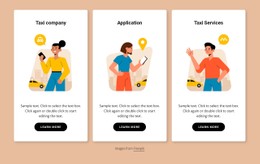 Book Your Transfer Flexbox Template