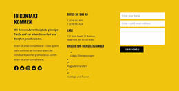 Kreativste Joomla-Vorlage Für Transportservice-Kontakte