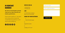 Kreativste Landingpage Für Transportservice-Kontakte