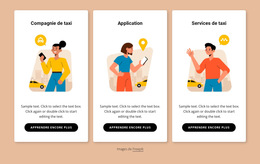 Réservez Votre Transfert Modèle De Site Web