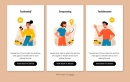 Boek Uw Transfer HTML-Sjabloon
