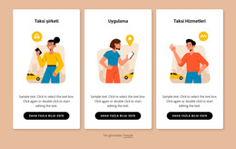 Transferinizi Ayırtın Web Sitesi Şablonu