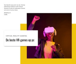 Beste VR-Games Op Pc - Gratis Sjabloon