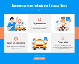 Reserve Sua Transferência Em 3 Etapas - Melhor Página De Destino