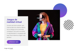 Juegos De Realidad Virtual - Tema Responsivo De WordPress