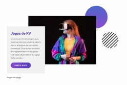 Jogos VR - Design Criativo De Sites Multiuso