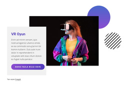 VR Oyunları - Duyarlı WordPress Teması