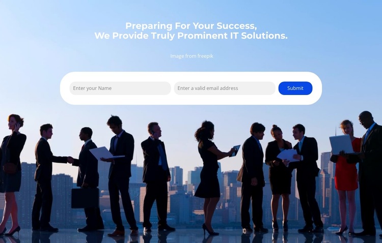 City expect HTML5 Template