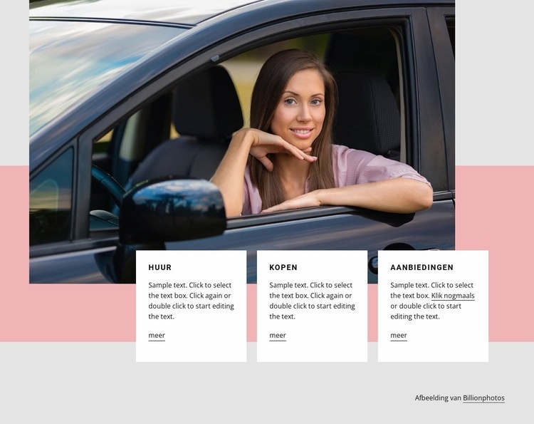 Vind de beste huurprijzen Website mockup