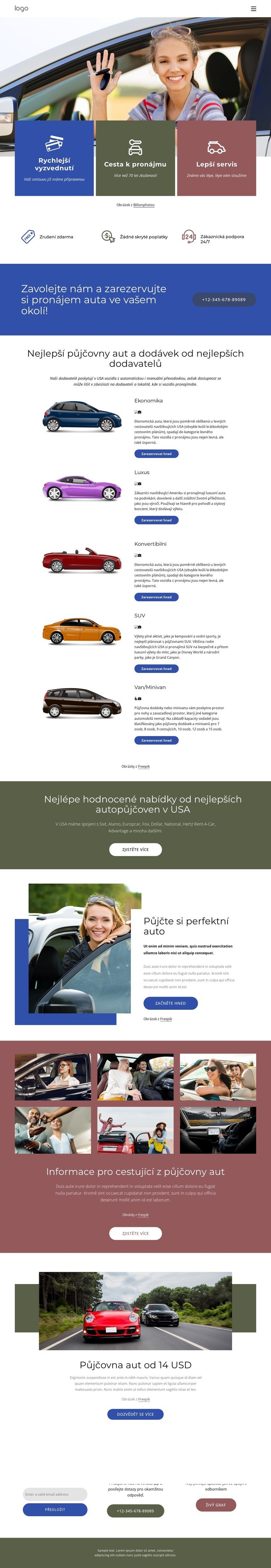 Začněte svůj výlet téměř kdekoli Šablona CSS