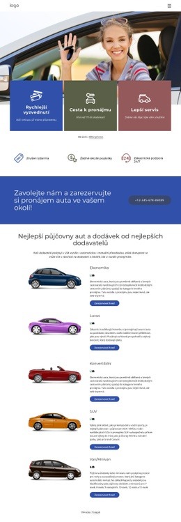 Začněte Svůj Výlet Téměř Kdekoli – Šablona Stránky HTML