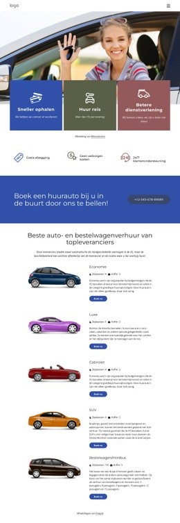 Meest Creatieve HTML5-Sjabloon Voor Begin Uw Reis Bijna Overal