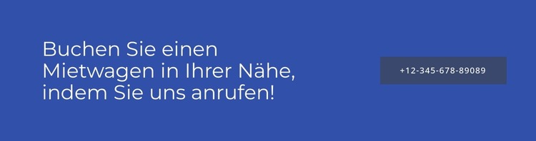 Buchen Sie einen Mietwagen in Ihrer Nähe Joomla Vorlage