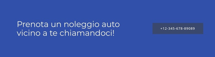 Prenota un noleggio auto vicino a te Modello Joomla