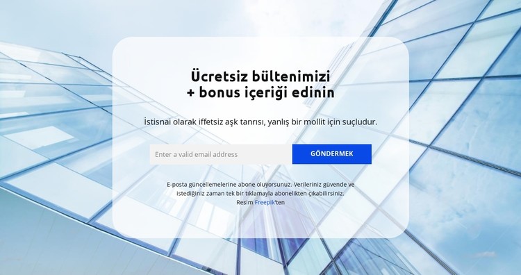 Uzmanlık düzeyi CSS Şablonu