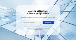 Uzmanlık Düzeyi - HTML Şablonu Indirme