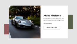 ABD'De Araba Kiralama Web Tasarımcısı