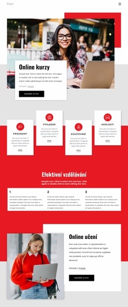 Online Kurzy S Certifikáty – Stažení Šablony HTML