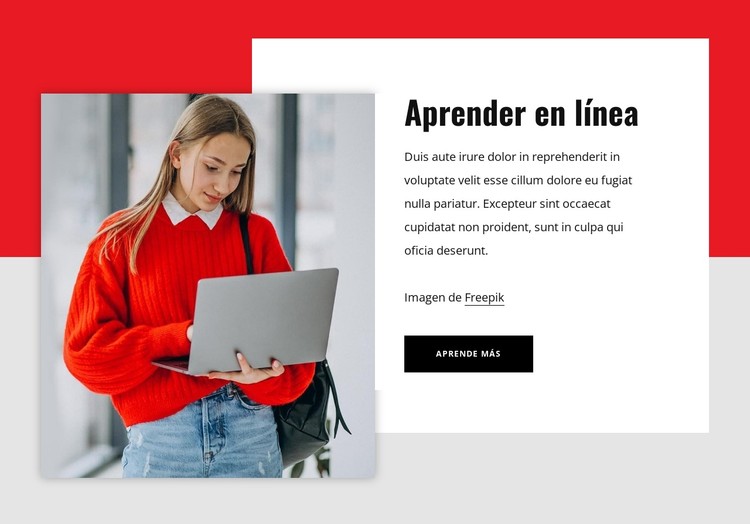Comenzando a aprender gratis Plantilla CSS