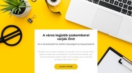 Ügyvédi Irodánk - Egyszerű Webhelysablon