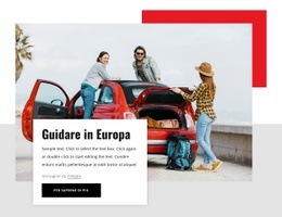 Guidare In Europa - Ottima Pagina Di Destinazione