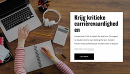 Krijg Kritieke Carrièrevaardigheden