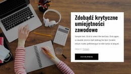 Generator Makiet Witryn Internetowych Dla Zdobądź Krytyczne Umiejętności Zawodowe