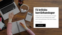 Få Kritiska Karriärkunskaper