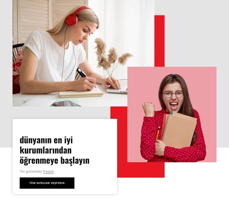 kariyerini ilerlet HTML5 Şablonu