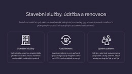 Stavební Služby A Údržba – Kreativní Víceúčelová Šablona