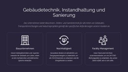 Haustechnik Und Instandhaltung - HTML Creator