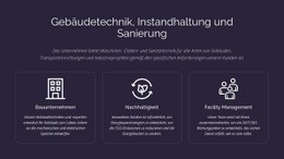 Exklusive HTML5-Vorlage Für Haustechnik Und Instandhaltung