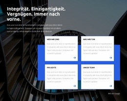 Integrität Und Einzigartigkeit - Kostenlose Website-Vorlage
