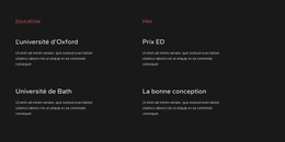 Thème WordPress Gratuit Pour Éducation Et Récompenses