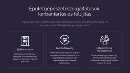 Webdesign Épületgépészeti Szolgáltatások És Karbantartás Számára