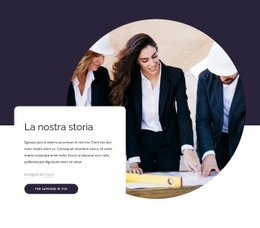 Progettazione Del Sito Web Per La Nostra Storia