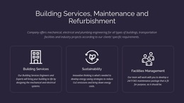 Web Design For Building Services And Maintenance