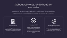 Gebouwservice En Onderhoud HTML5-Sjabloon