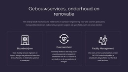 Multifunctioneel WordPress-Thema Voor Gebouwservice En Onderhoud