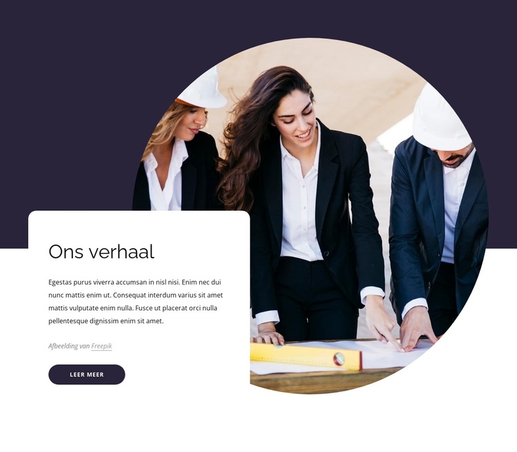 Ons verhaal WordPress-thema