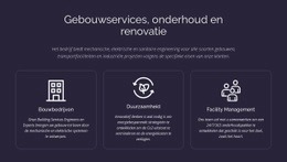 Gebouwservice En Onderhoud - Mockup-Sjabloon Voor Websites