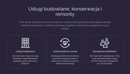 Usługi Budowlane I Konserwacja - HTML Creator