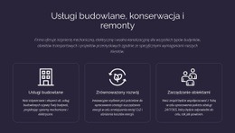 Usługi Budowlane I Konserwacja - Responsywny Projekt