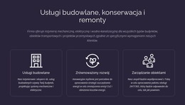 Usługi Budowlane I Konserwacja - Darmowy Szablon Strony Internetowej