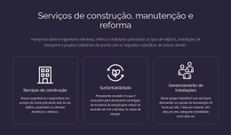 Serviços De Construção E Manutenção - Modelo Criativo Multiuso