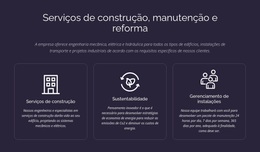 Tema WordPress Multifuncional Para Serviços De Construção E Manutenção