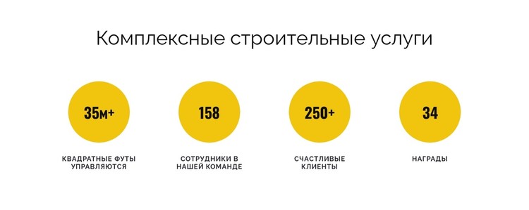 Комплексные строительные услуги CSS шаблон